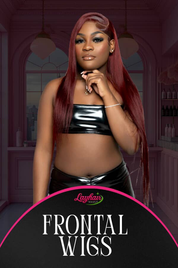 BLACK FRONTAL WIGS